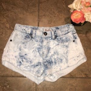 Mudd Size 3 Shorts with lace detail